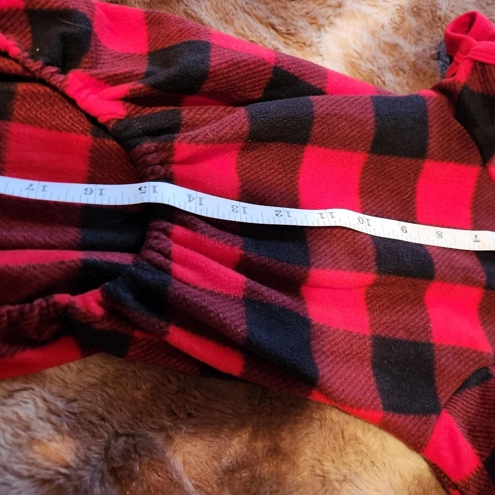 Dog Outfit Red & Black